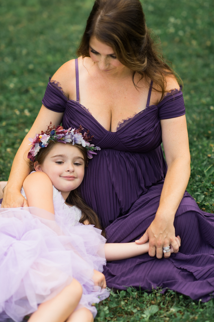 I was thrilled when Michelle from Pink Comb Studio reached out for her maternity photos. Following COVID-19 rule, keeping social distance I photographed Michelle and her two beautiful girls at Watchung Mountain NJ. With overcast weather three trees and grass showed such a rich deep green colors. I love bold rich colors in my photos as much as I love sunset golden hour. Michelle was just glowing and looked so beautiful. Was so happy to have such a beautiful mama in front of my camera before Michelle becomes mama of three girls. I can not wait to see her new baby girl and see her family grow. Michelle Surgent’s maternity session captured by Karis from heykaris.